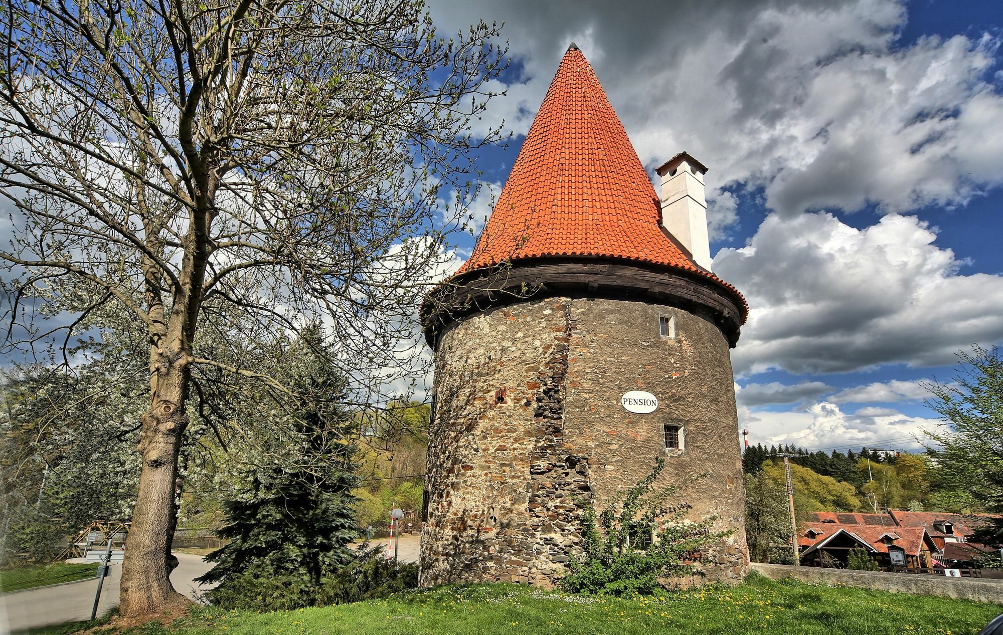 Krumlov Tower Чешки Крумлов Екстериор снимка